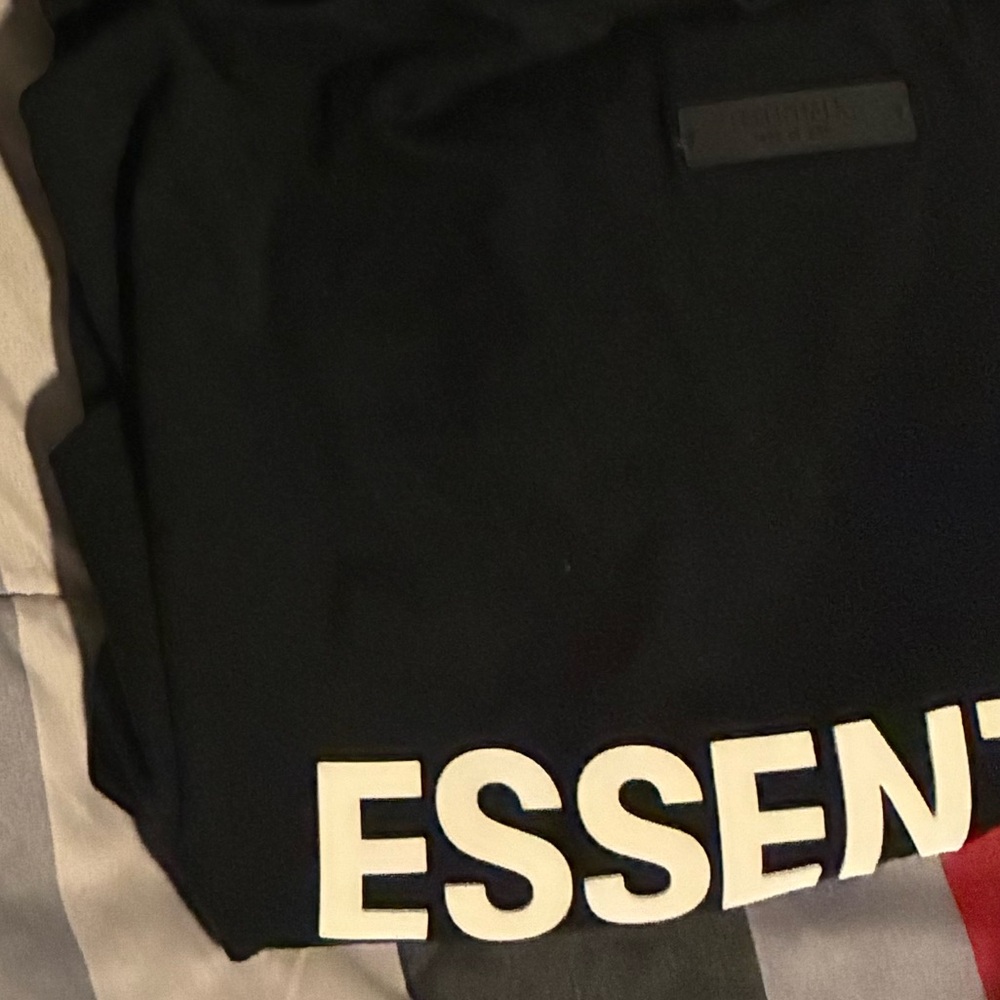 Essentials Black Short Sleeve Tee